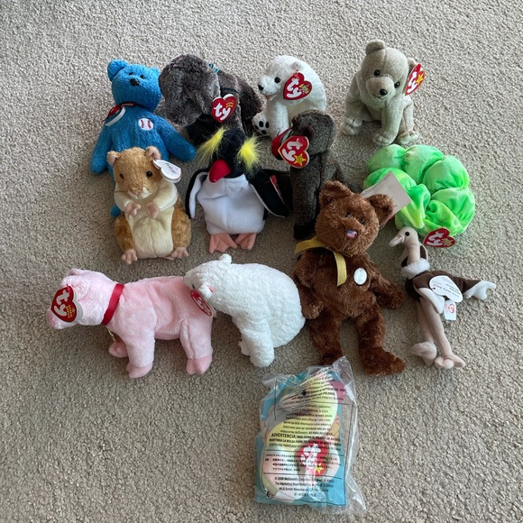Ty Other - Beanie Baby & Teenie Beanie bundle